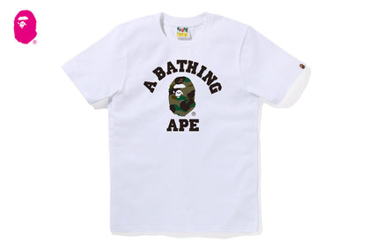 BAPE 1ST CAMO 大學T恤