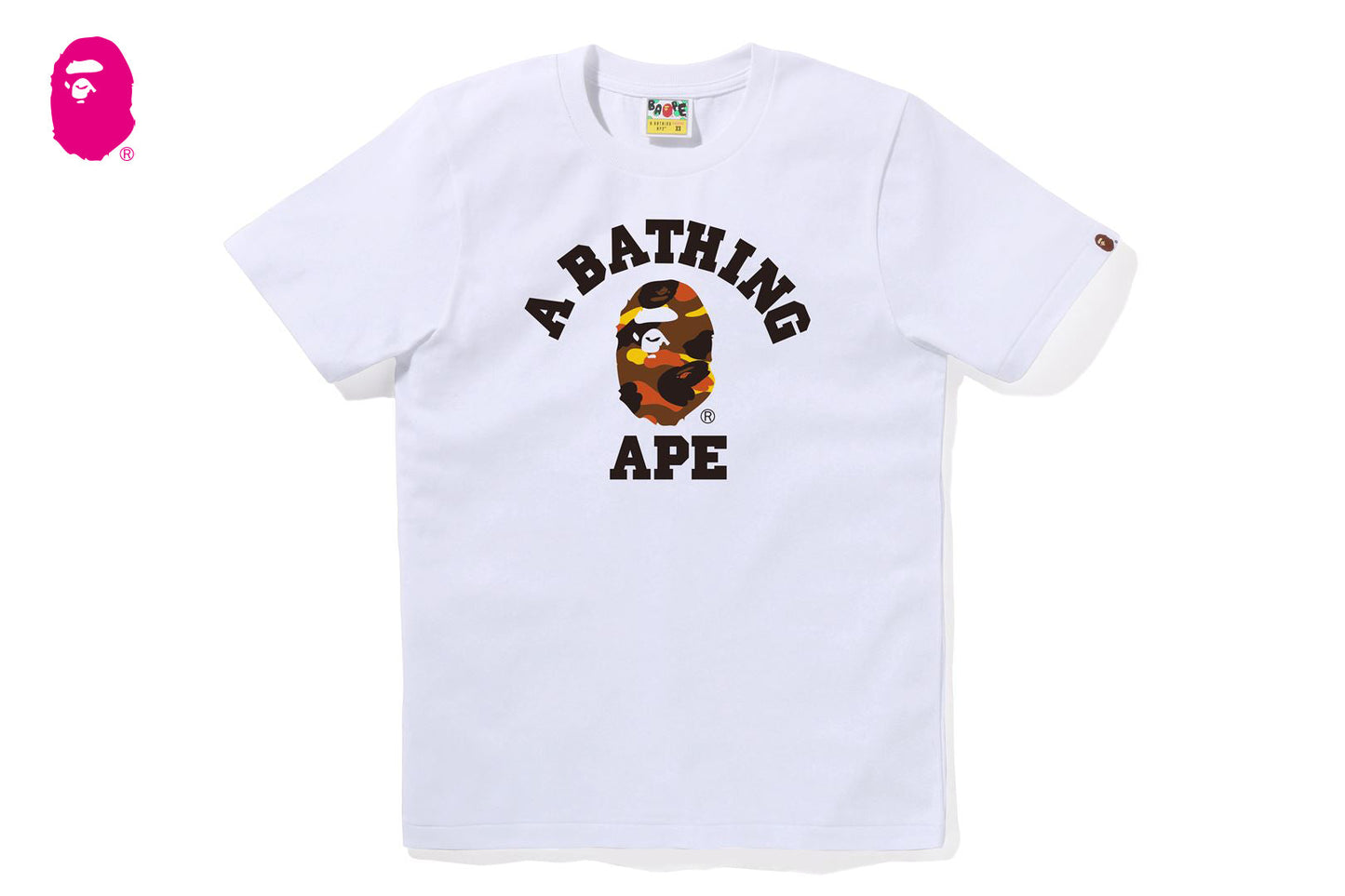 BAPE 1ST CAMO 大學T恤