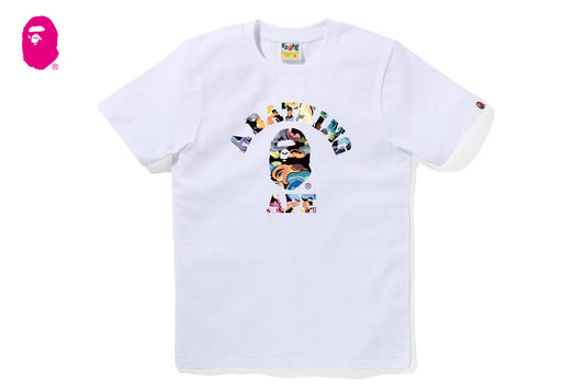 BAPE ART CAMO COLLEGE TEE