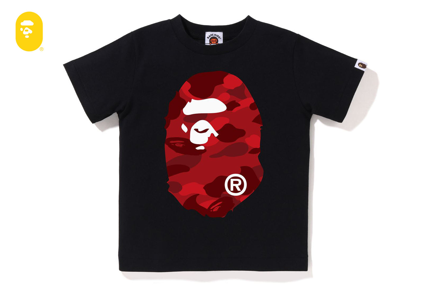 BAPE COLOR CAMO BIG APE HEAD TEE K