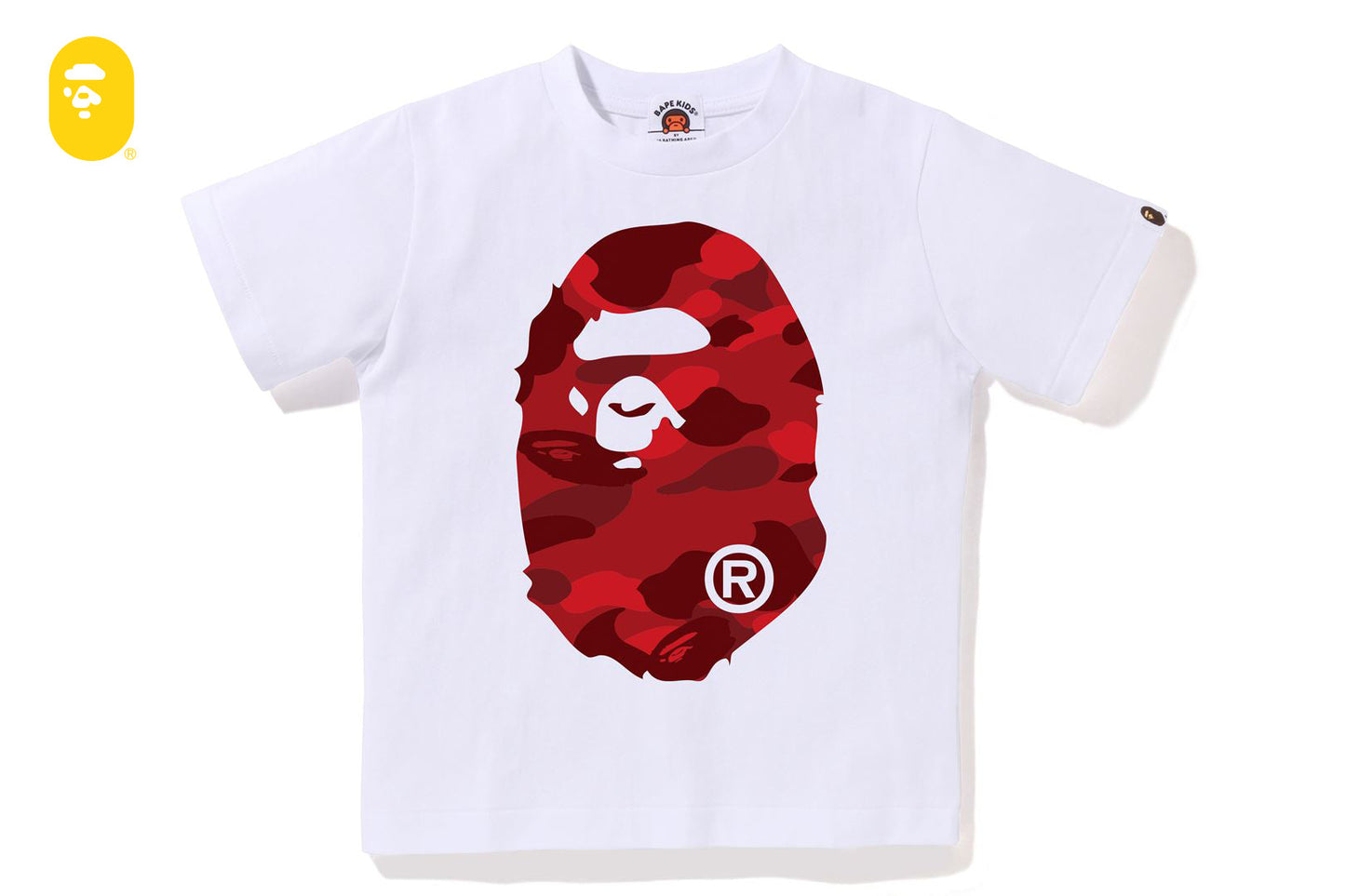BAPE COLOR CAMO BIG APE HEAD TEE K