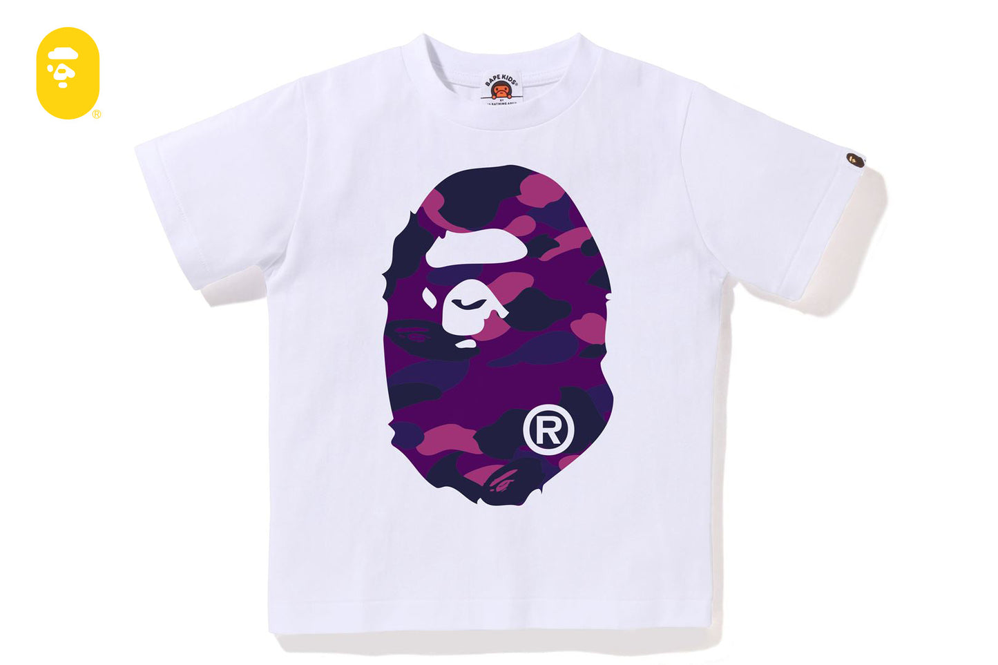 BAPE COLOR CAMO BIG APE HEAD TEE K