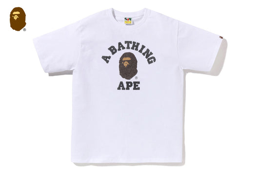 BAPE GLASS BEADS COLLEGE TEE