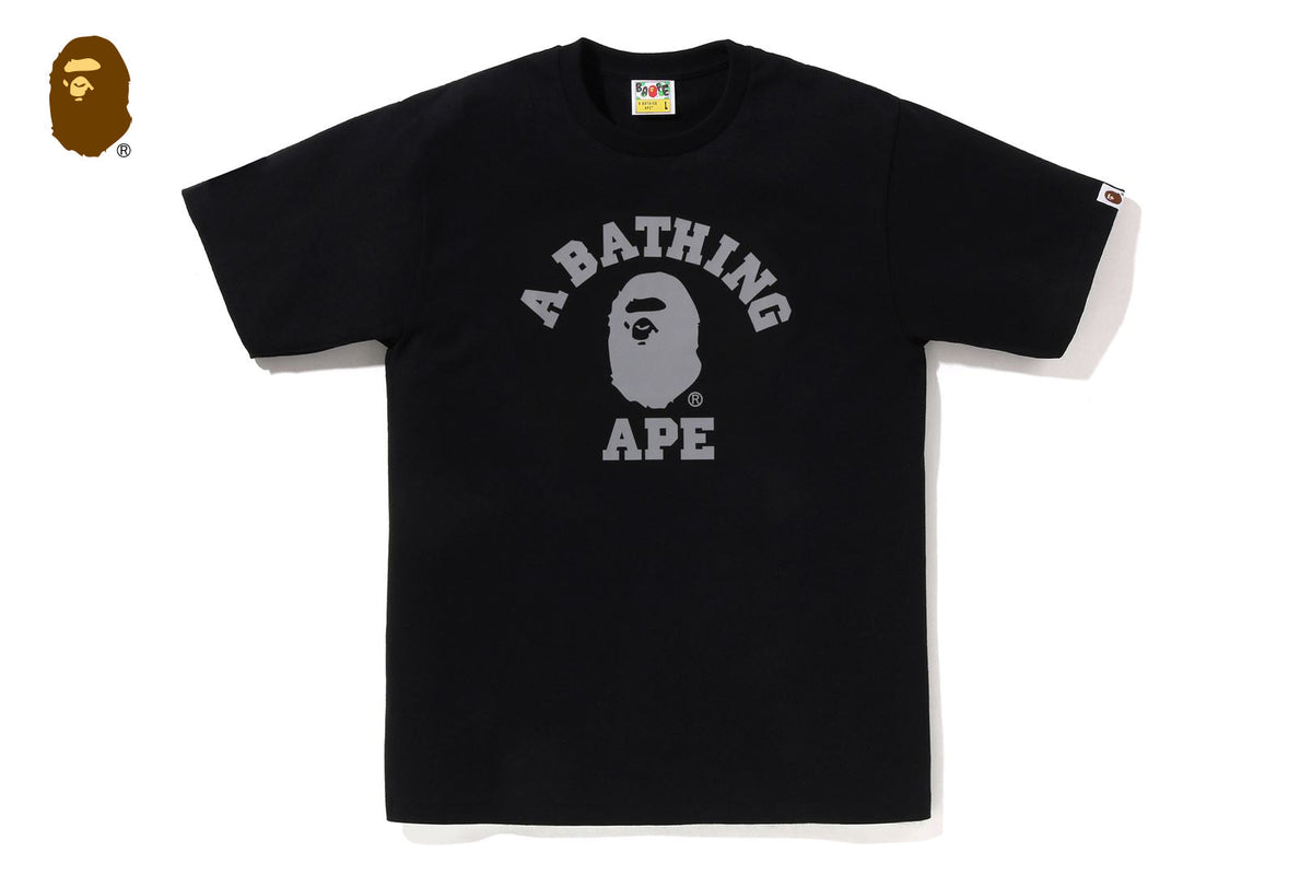 BAPE 反光大學T恤