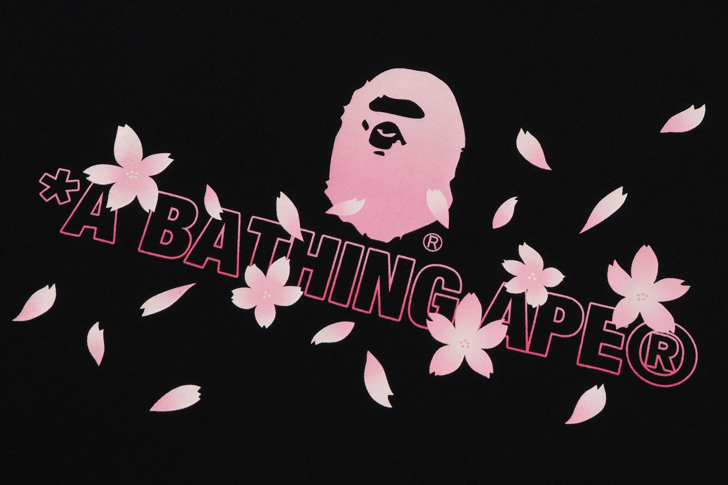 BAPE 樱花标志T恤