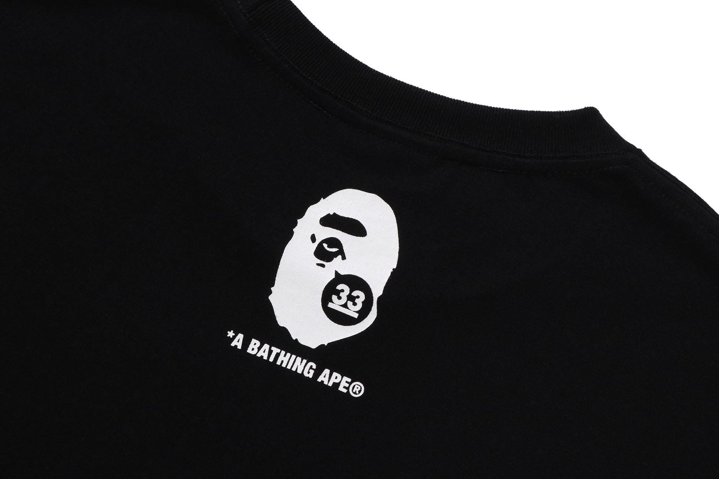 BAPE 33周年紀念APE HEAD T恤
