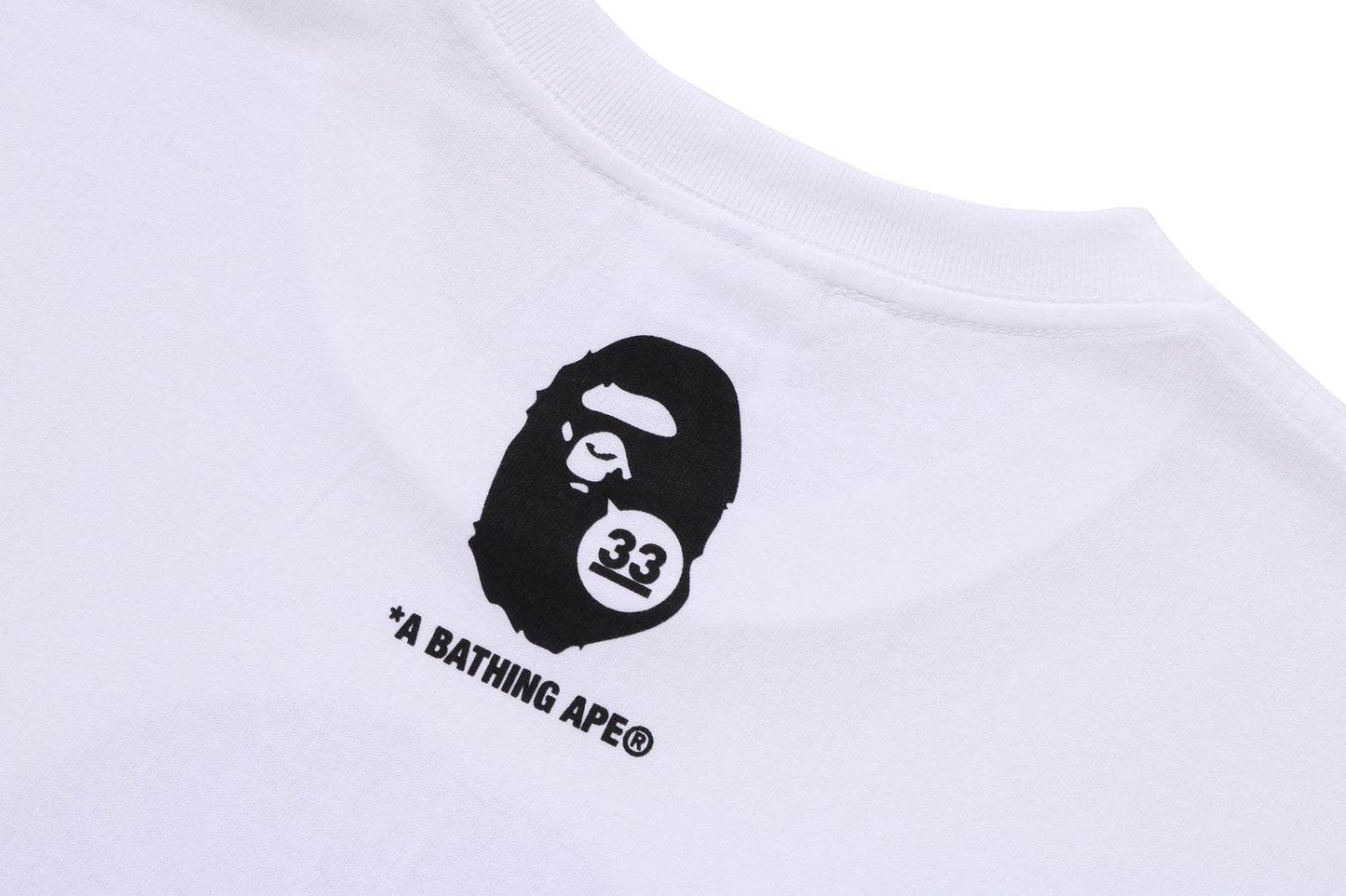 BAPE 33周年紀念APE HEAD T恤