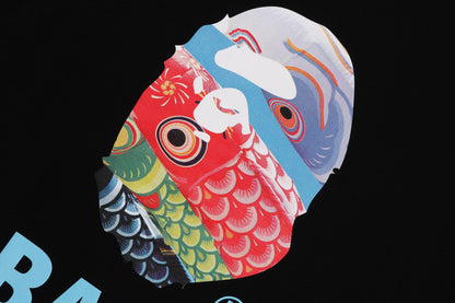 BAPE 鯉魚旗攝影APE頭短袖T恤