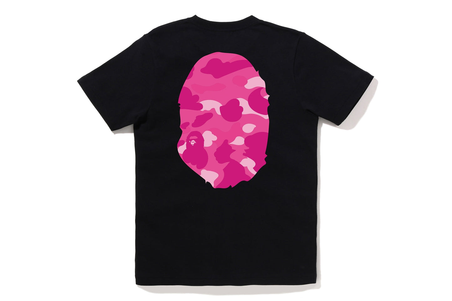 BAPE 彩色迷彩大猩猩頭圓領T恤