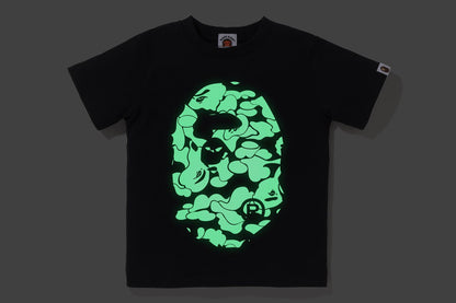 BAPE 夜光迷彩大猩猩頭短袖T恤