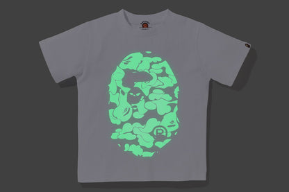 BAPE 夜光迷彩大猩猩頭短袖T恤