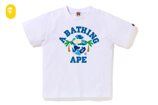 BAPE ABC CAMO COLLEGE SUMMER TEE