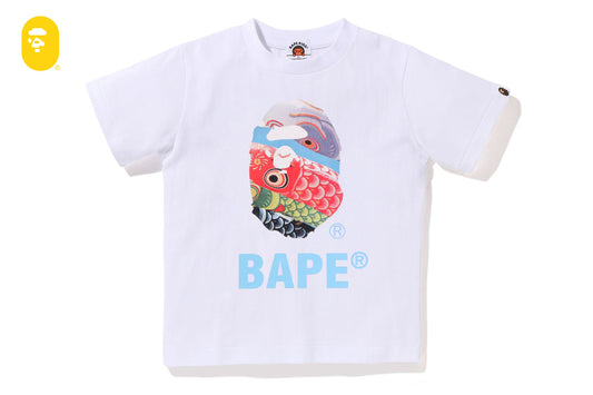 BAPE 鯉魚旗攝影APE頭短袖T恤