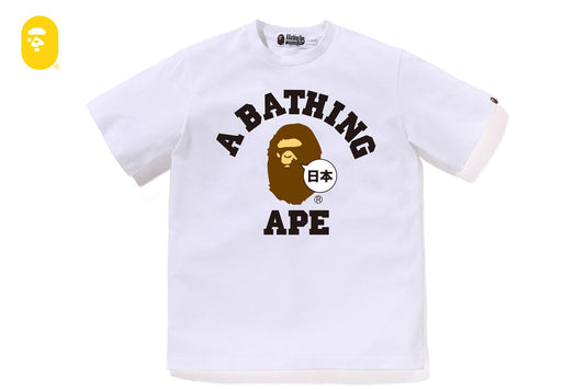 BAPE JAPAN COLLEGE TEE