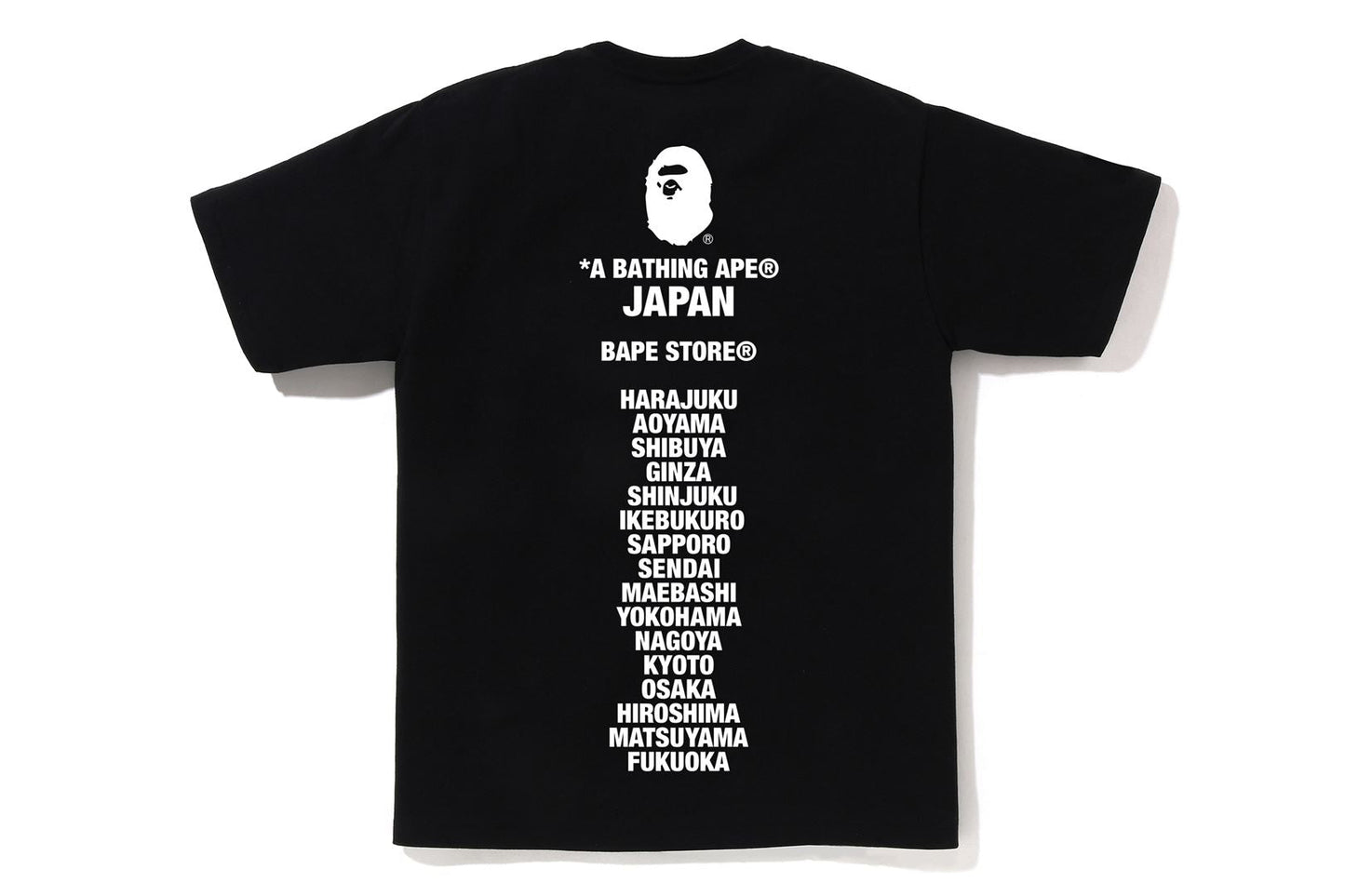 BAPE JAPAN APE HEAD TEE