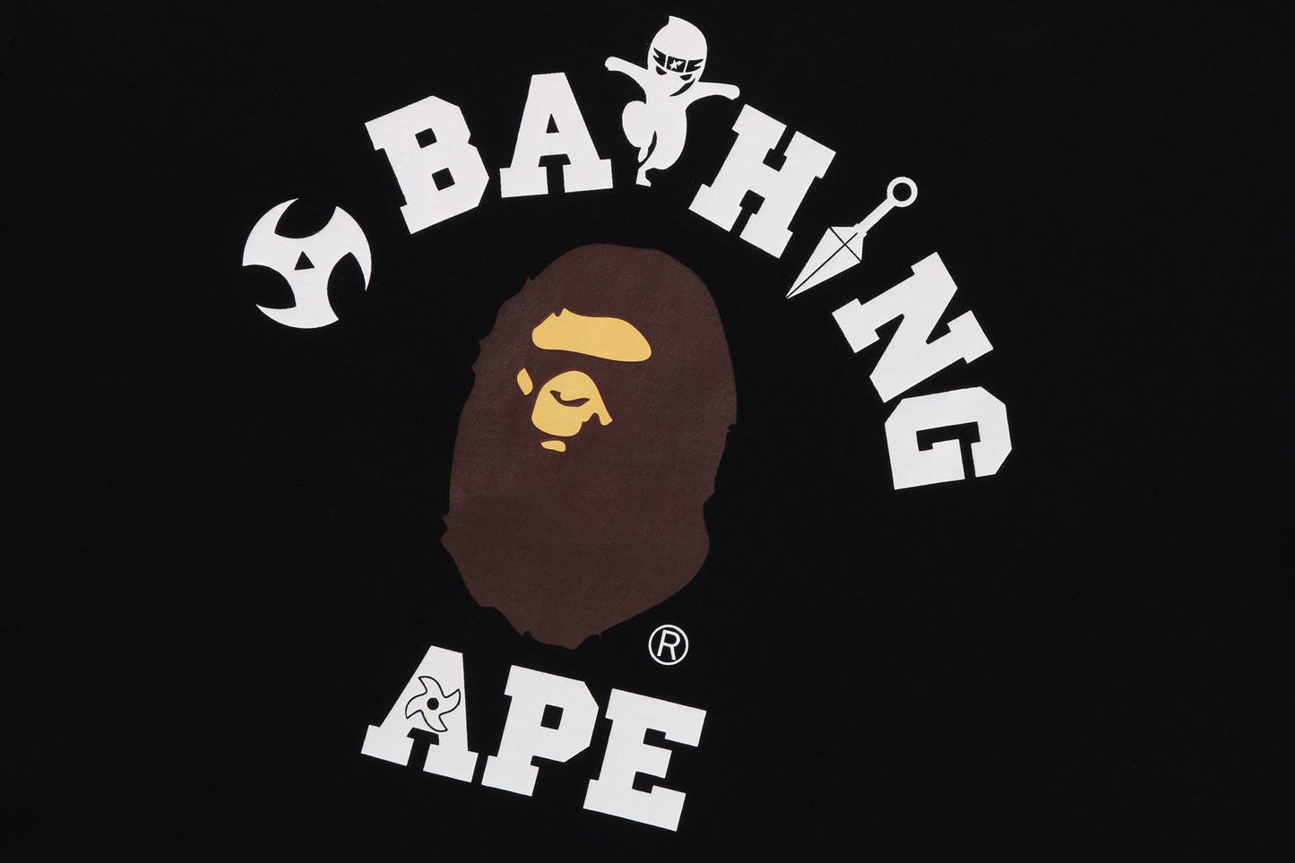 BAPE NINJA COLLEGE TEE