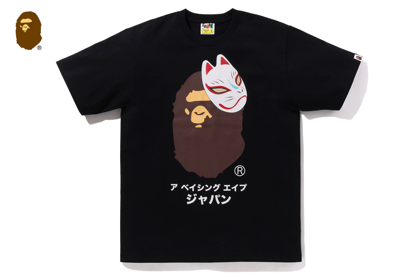 BAPE 日本狐狸面具T恤