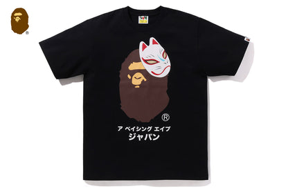 BAPE 日本狐狸面具T恤