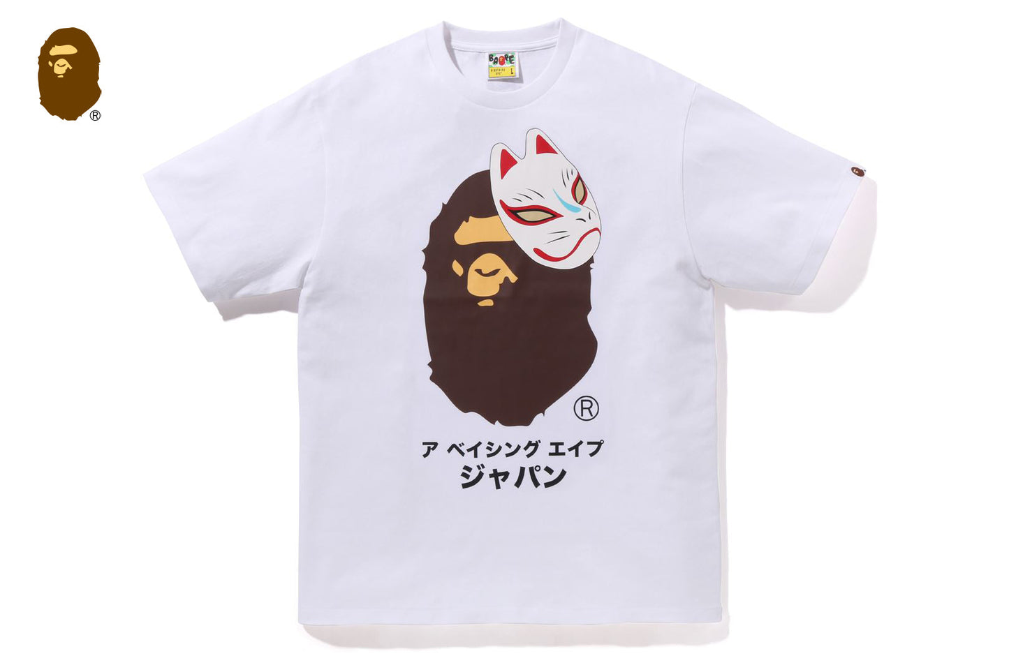 BAPE 日本狐狸面具T恤