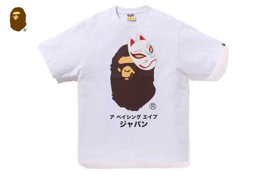 BAPE 日本狐狸面具T恤