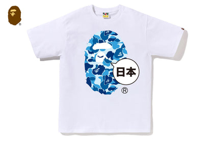 BAPE ABC CAMO JAPAN BIG APE HEAD TEE