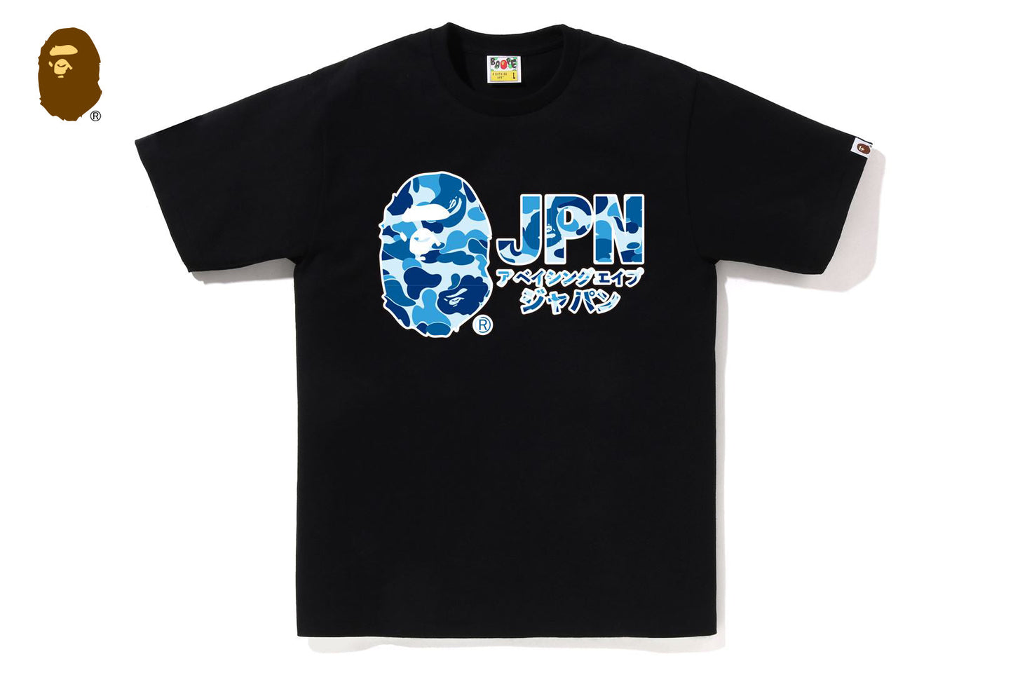 BAPE ABC CAMO JPN KATAKANA TEE