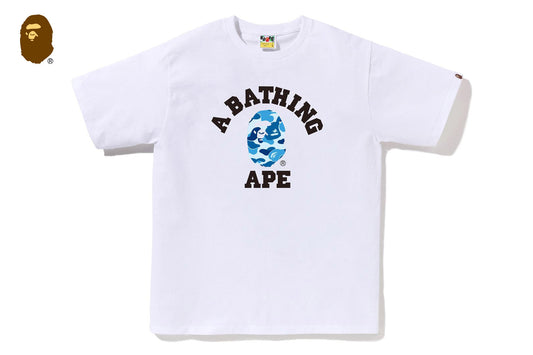 BAPE ABC CAMO COLLEGE TEE