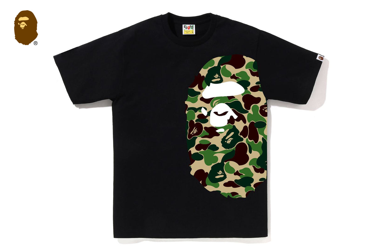 BAPE ABC CAMO SIDE BIG APE HEAD TEE