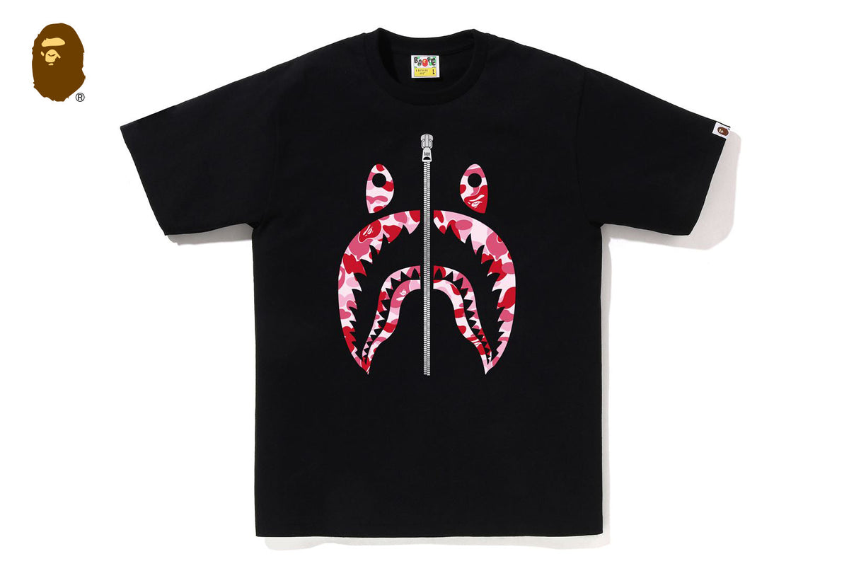 BAPE ABC CAMO SHARK TEE