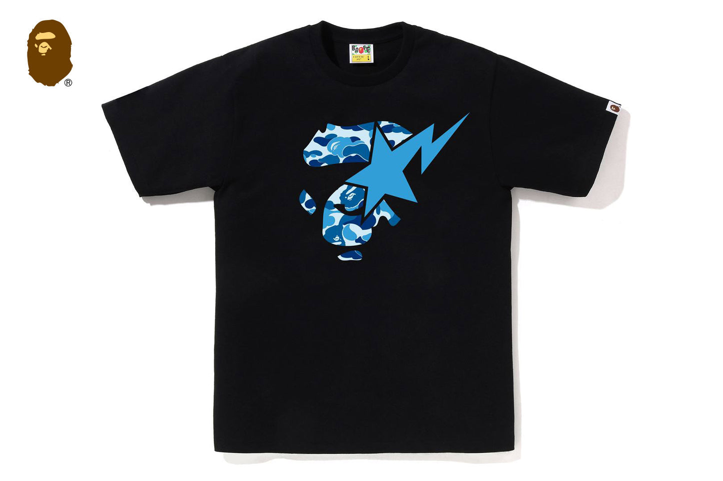 BAPE ABC CAMO APE FACE STA TEE