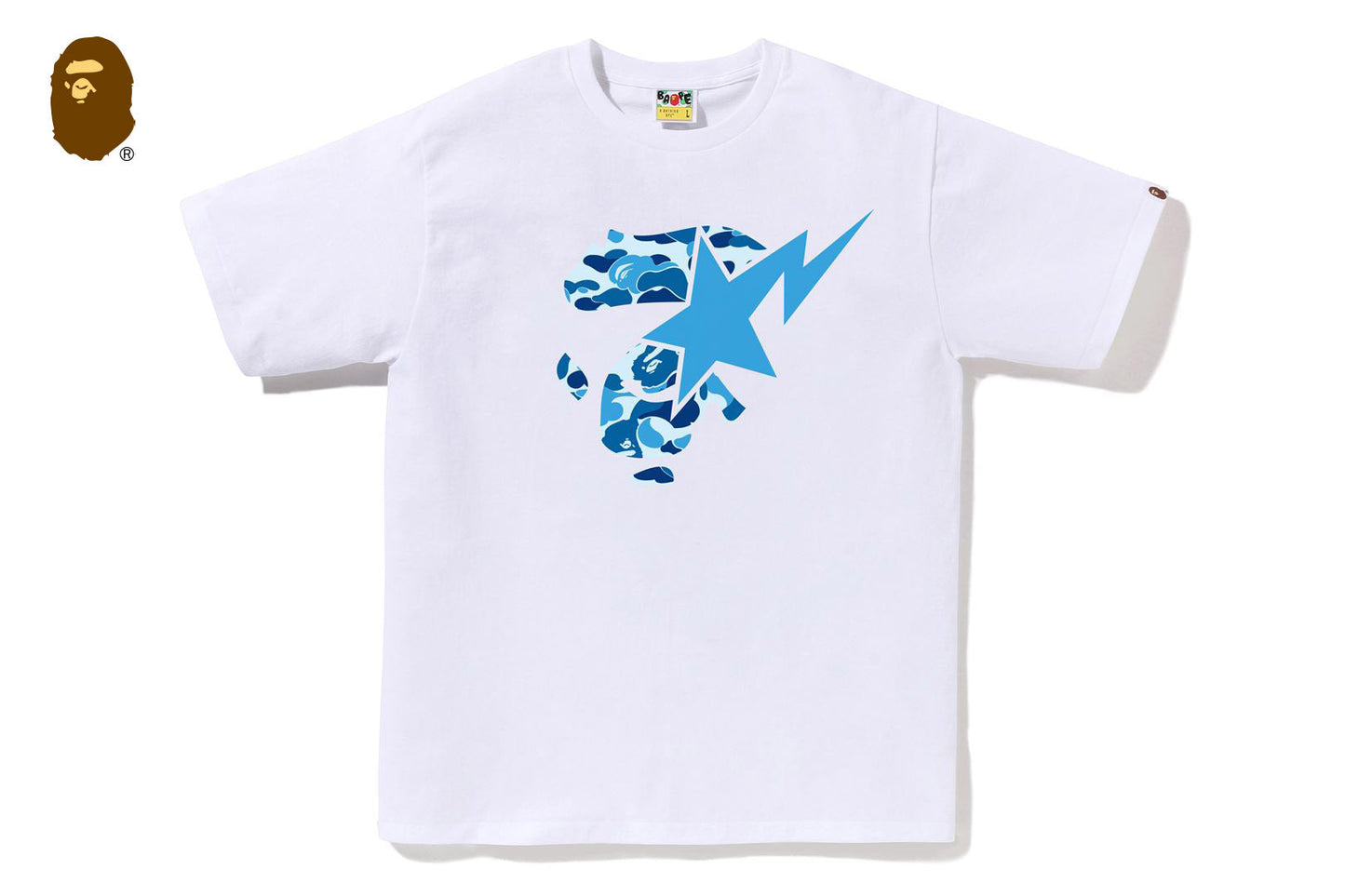 BAPE ABC CAMO APE FACE STA TEE
