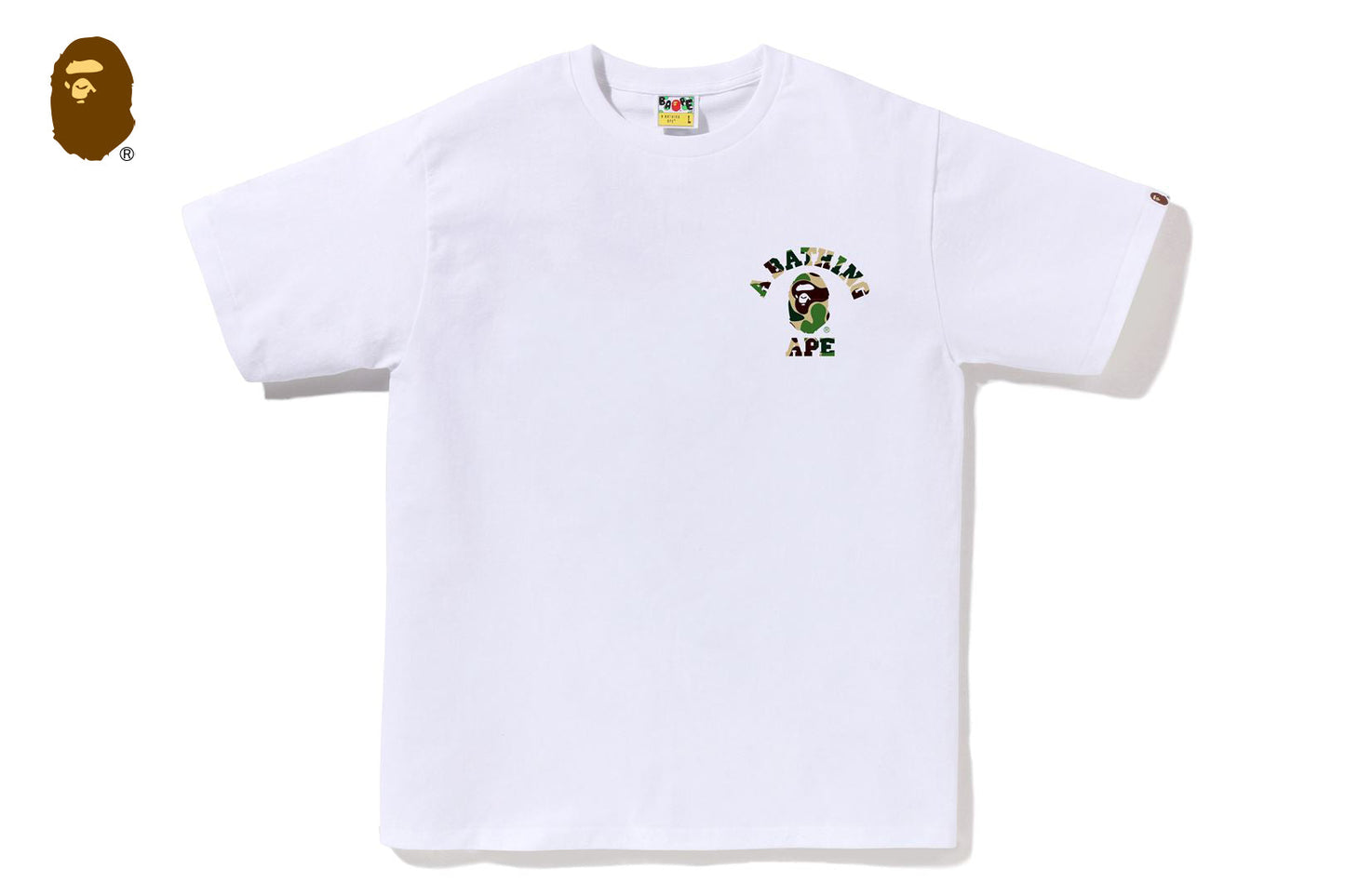 BAPE ABC CAMO COLLEGE ATS TEE
