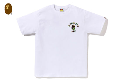 BAPE ABC CAMO COLLEGE ATS TEE