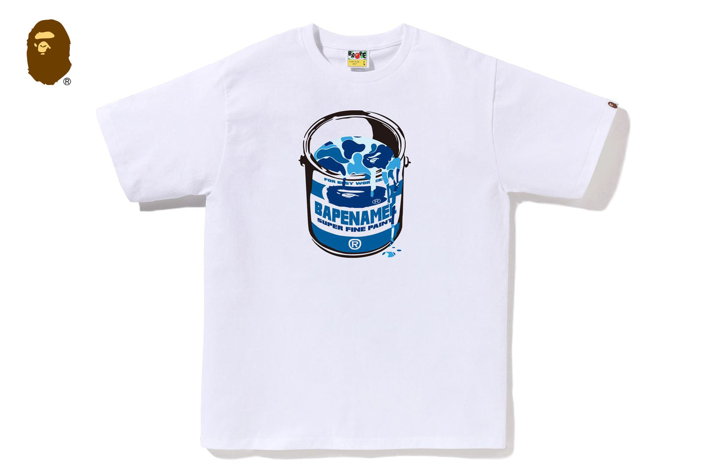 BAPE ABC CAMO PAINT CAN TEE