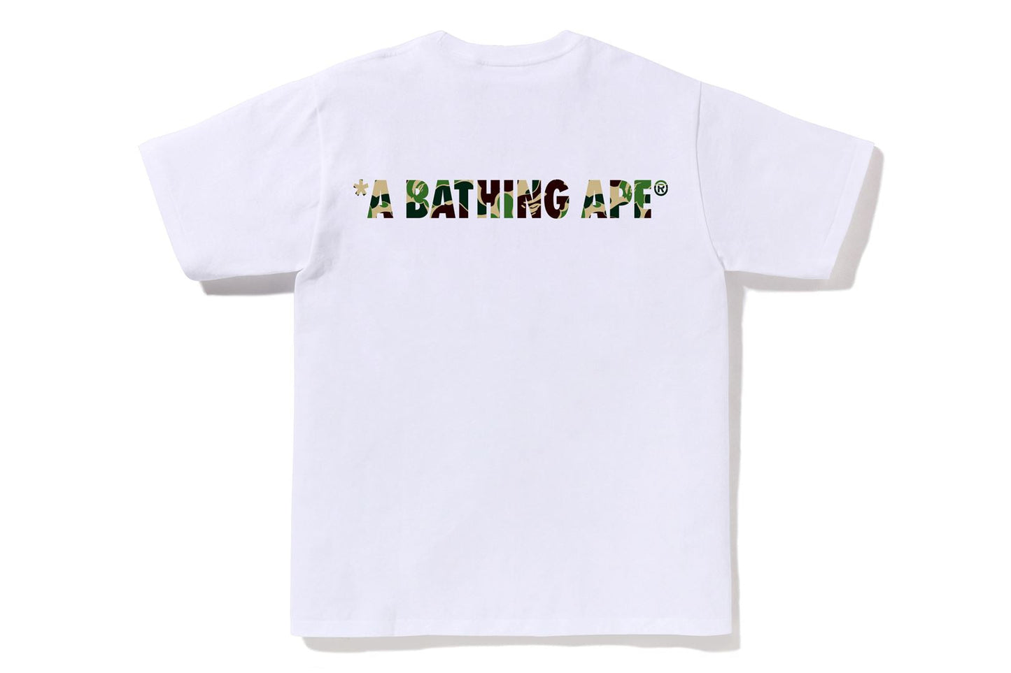 BAPE ABC CAMO ONE POINT TEE