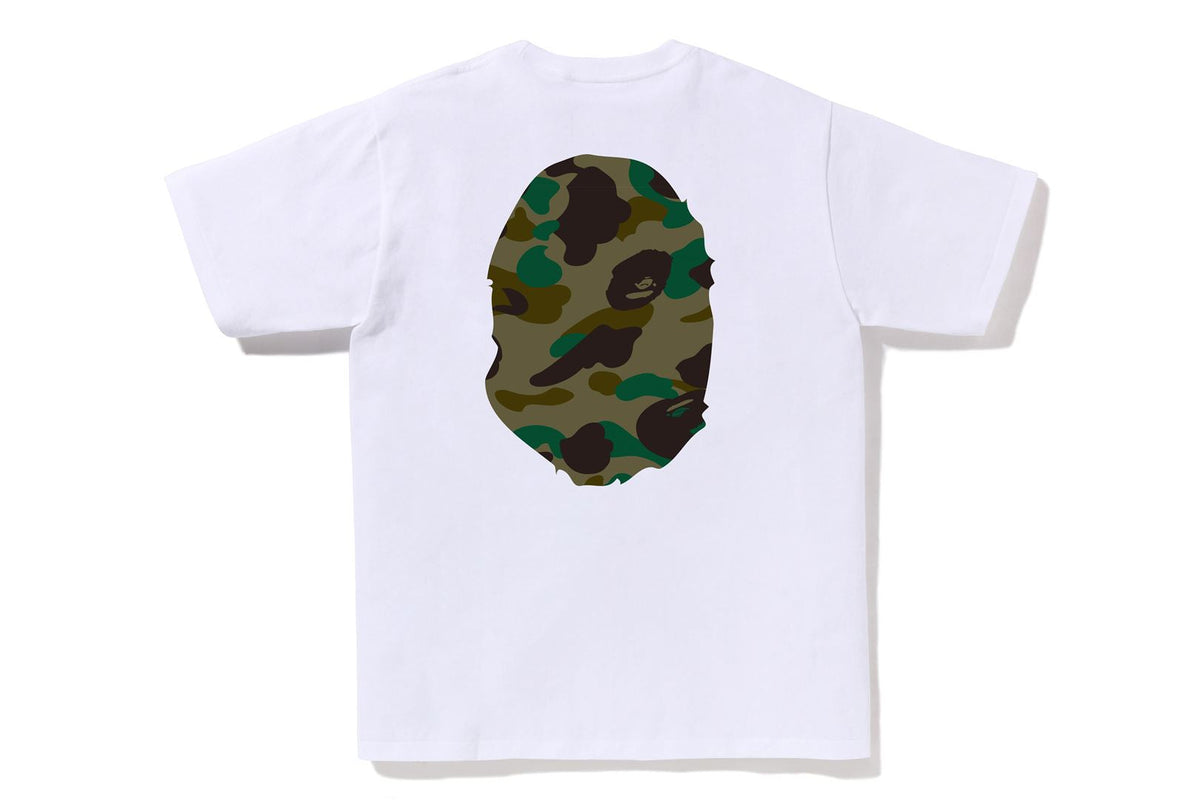 BAPE 1ST CAMO BIG APE HEAD TEE