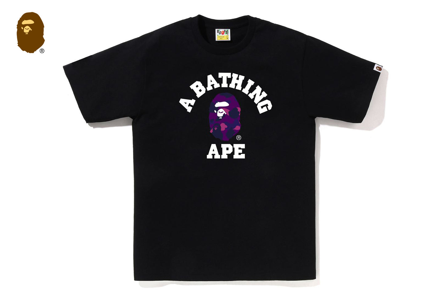 BAPE COLOR CAMO COLLEGE TEE