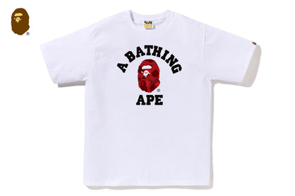 BAPE COLOR CAMO COLLEGE TEE