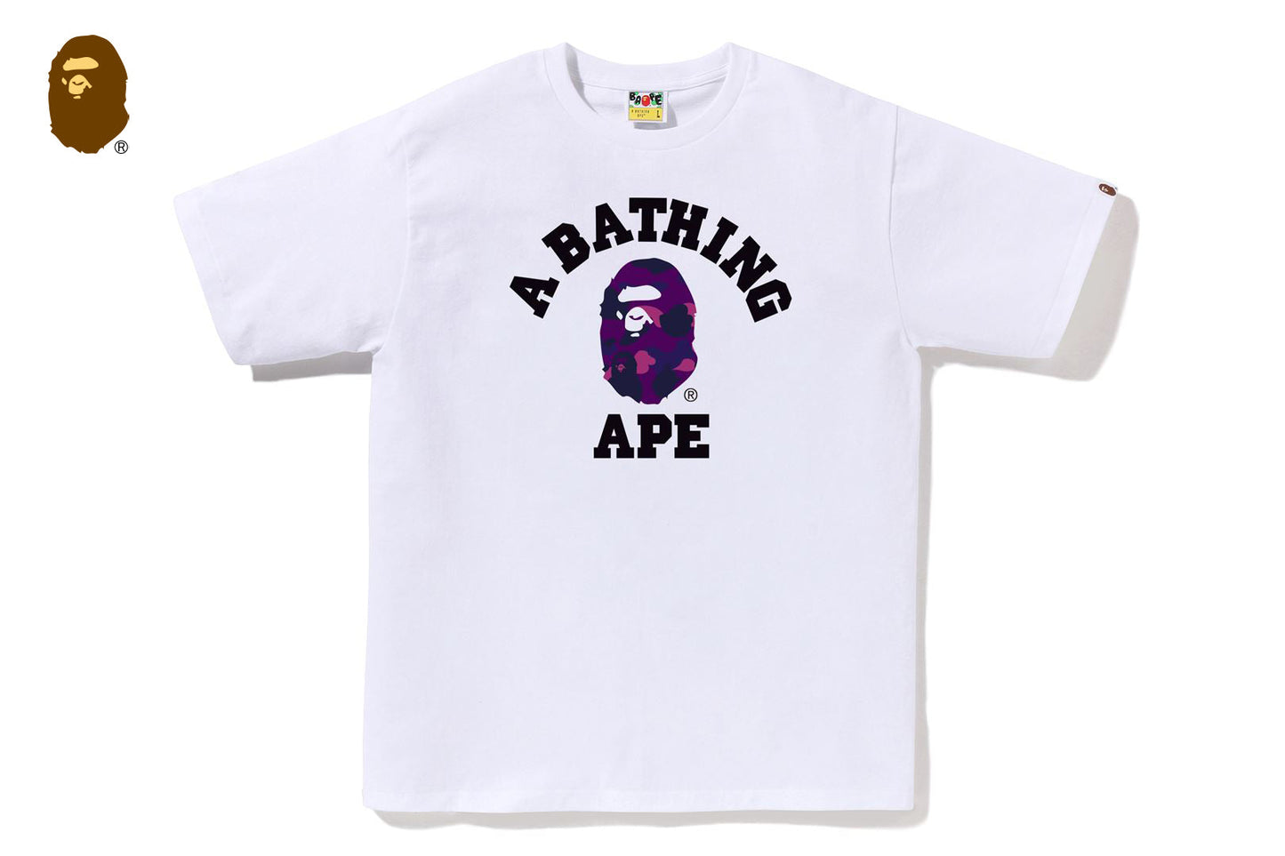 BAPE COLOR CAMO COLLEGE TEE