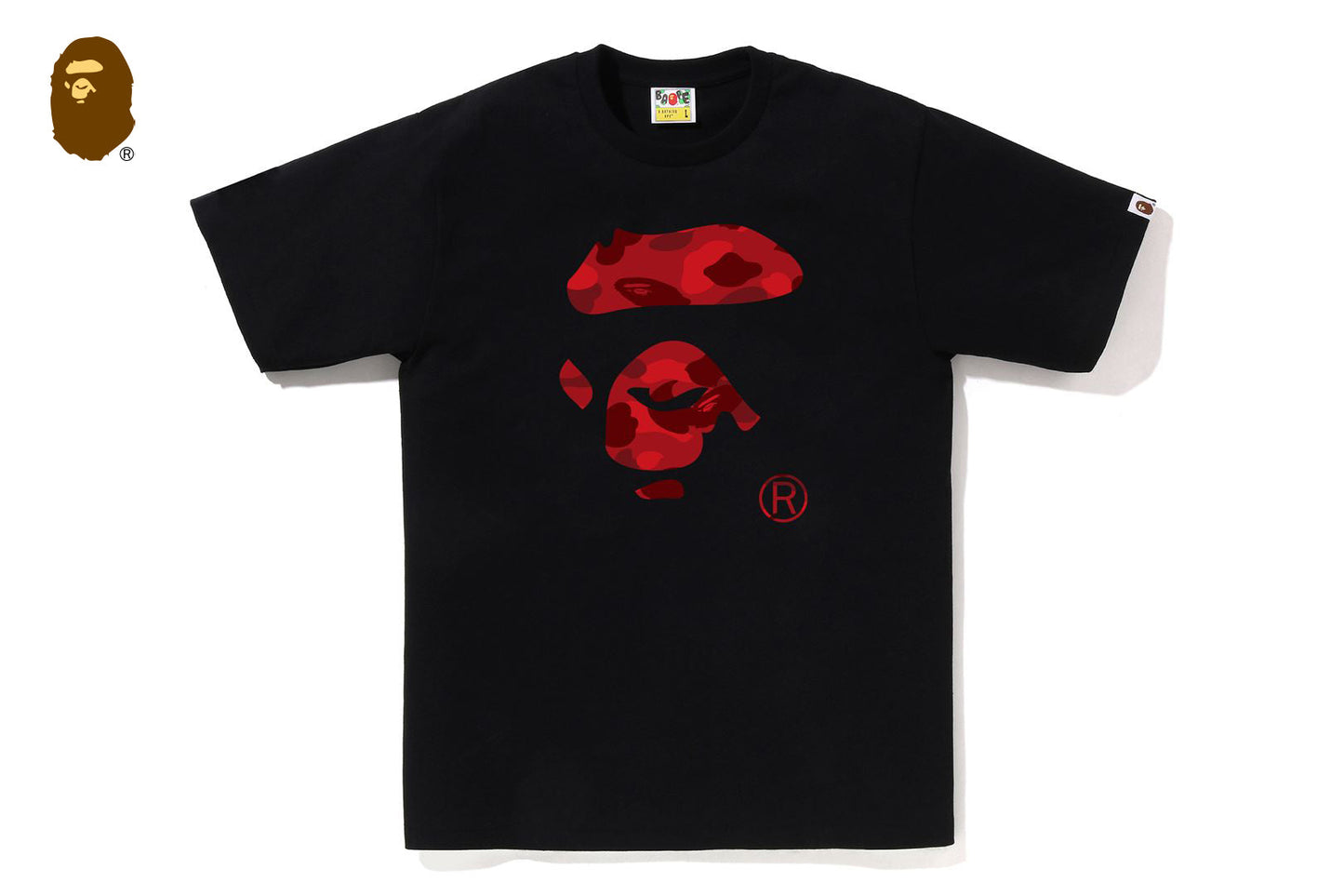BAPE COLOR CAMO APE FACE TEE