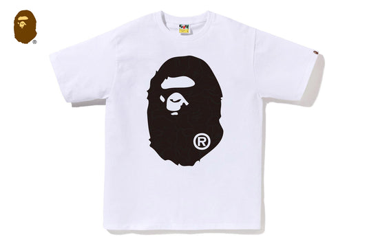 BAPE LINE CAMO BIG APE HEAD TEE