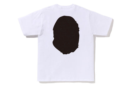 BAPE LINE CAMO BIG APE HEAD TEE