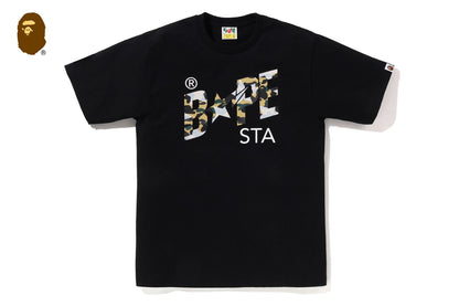 BAPE STA OVER PRINT 1ST CAMO BAPE STA TEE
