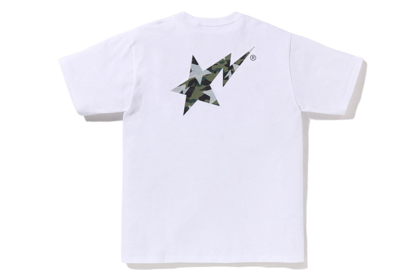 BAPE STA OVER PRINT 1ST CAMO BAPE STA TEE