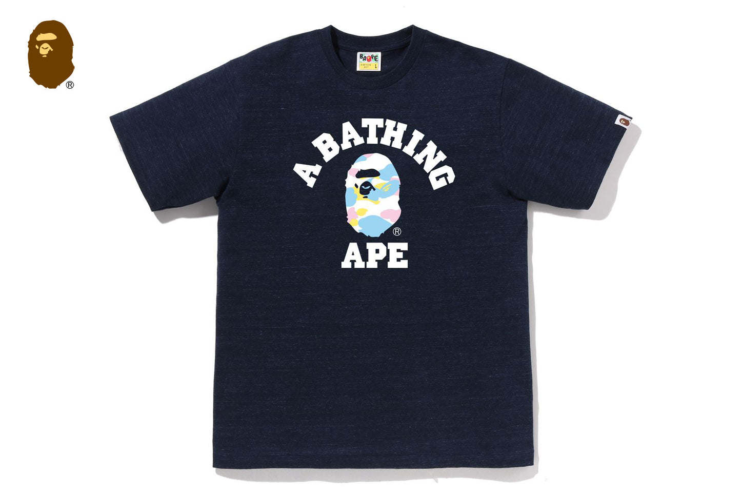 BAPE NEW MULTI CAMO 大學T恤