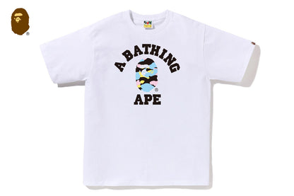 BAPE NEW MULTI CAMO 大學T恤