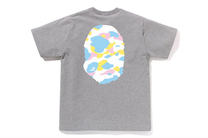 BAPE NEW MULTI CAMO BIG APE HEAD TEE
