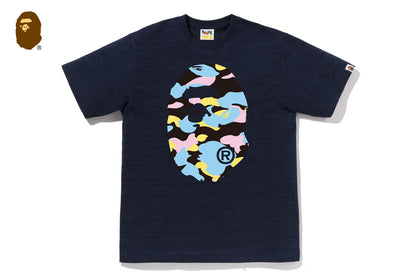 BAPE NEW MULTI CAMO BIG APE HEAD TEE