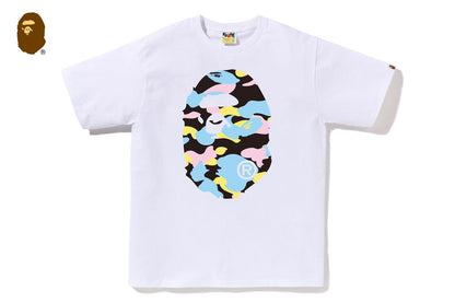 BAPE NEW MULTI CAMO BIG APE HEAD TEE