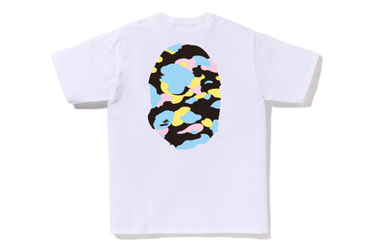 BAPE NEW MULTI CAMO BIG APE HEAD TEE